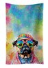 Pug Hippie Dawg Kitchen Towel Dish Cloths DAC2544 product image at NuMercy