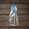 Basset Hound Luau Kitchen Towel Dish Cloths product image at NuMercy 4