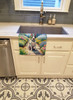 Bull Terrier Spring Path Kitchen Towel Dish Cloths DAC6587 product image at NuMercy 2