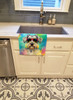 Schnauzer Hippie Dawg Kitchen Towel Dish Cloths DAC2553 product image at NuMercy 2