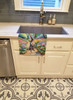 American Hairless Terrier Spring Garden Kitchen Towel Dish Cloths product image at NuMercy 2