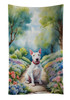 Bull Terrier Spring Path Kitchen Towel Dish Cloths DAC6586 product image at NuMercy