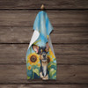 Chihuahua in Sunflowers Kitchen Towel Dish Cloths DAC6052 product image at NuMercy 4