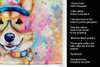 Corgi Hippie Dawg Kitchen Towel Dish Cloths DAC2495 product image at NuMercy 5