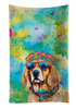 Golden Retriever Hippie Dawg Kitchen Towel Dish Cloths DAC2513 product image at NuMercy