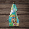 Golden Retriever Hippie Dawg Kitchen Towel Dish Cloths DAC2513 product image at NuMercy 4