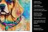 Golden Retriever Hippie Dawg Kitchen Towel Dish Cloths DAC2513 product image at NuMercy 5