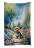 Yorkshire Terrier Spring Path Kitchen Towel Dish Cloths DAC6736 product image at NuMercy