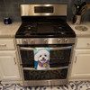 Bichon Frise Luau Kitchen Towel Dish Cloths DAC6372 product image at NuMercy 3
