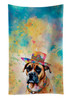 Boxer Hippie Dawg Kitchen Towel Dish Cloths DAC2471 product image at NuMercy
