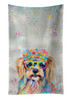 Yorkshire Terrier Hippie Dawg Kitchen Towel Dish Cloths DAC2576 product image at NuMercy