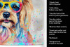 Yorkshire Terrier Hippie Dawg Kitchen Towel Dish Cloths DAC2576 product image at NuMercy 5