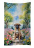 Bullmastiff Spring Path Kitchen Towel Dish Cloths product image at NuMercy