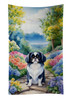 Japanese Chin Spring Path Kitchen Towel Dish Cloths product image at NuMercy
