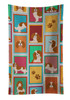 Lots of Blenheim Cavalier Spaniel Kitchen Towel Dish Cloths product image at NuMercy