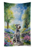 Irish Wolfhound Spring Path Kitchen Towel Dish Cloths product image at NuMercy