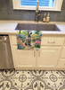 Irish Wolfhound Spring Path Kitchen Towel Dish Cloths product image at NuMercy 2