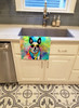 Boston Terrier Hippie Dawg Kitchen Towel Dish Cloths DAC2469 product image at NuMercy 2