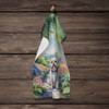 Lhasa Apso Spring Path Kitchen Towel Dish Cloths product image at NuMercy 4