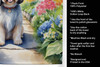 Lhasa Apso Spring Path Kitchen Towel Dish Cloths product image at NuMercy 5