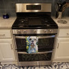 Boxer in Sunflowers Kitchen Towel Dish Cloths DAC6038 product image at NuMercy 3