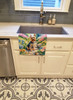 Silky Terrier Spring Path Kitchen Towel Dish Cloths product image at NuMercy 2