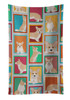 Lots of Fawn Cardigan Corgi Kitchen Towel Dish Cloths product image at NuMercy