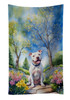 Pit Bull Terrier Spring Path Kitchen Towel Dish Cloths DAC6687 product image at NuMercy