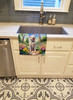 Pit Bull Terrier Spring Path Kitchen Towel Dish Cloths DAC6687 product image at NuMercy 2