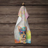 Yorkshire Terrier Hippie Dawg Kitchen Towel Dish Cloths DAC2577 product image at NuMercy 4