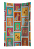 Lots of Blue and Tan Yorkie Kitchen Towel Dish Cloths product image at NuMercy