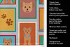 Lots of Blue and Tan Yorkie Kitchen Towel Dish Cloths product image at NuMercy 5