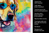 Yellow Labrador Hippie Dawg Kitchen Towel Dish Cloths DAC2529 product image at NuMercy 5