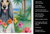 Afghan Hound Luau Kitchen Towel Dish Cloths product image at NuMercy 5
