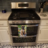 Brussels Griffon Spring Path Kitchen Towel Dish Cloths product image at NuMercy 3