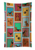 Lots of Airedale Terrier Kitchen Towel Dish Cloths product image at NuMercy