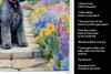 Kerry Blue Terrier Spring Path Kitchen Towel Dish Cloths product image at NuMercy 5