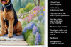 Airedale Terrier Spring Garden Kitchen Towel Dish Cloths product image at NuMercy 5