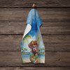 Dogue de Bordeaux Luau Kitchen Towel Dish Cloths product image at NuMercy 4