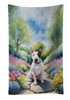 English Bull Terrier Spring Path Kitchen Towel Dish Cloths DAC6620 product image at NuMercy