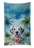 Dalmatian Luau Kitchen Towel Dish Cloths DAC6420 product image at NuMercy