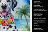 Dalmatian Luau Kitchen Towel Dish Cloths DAC6420 product image at NuMercy 5