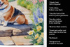 Corgi Spring Path Kitchen Towel Dish Cloths DAC6610 product image at NuMercy 5