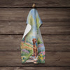 Vizsla Spring Path Kitchen Towel Dish Cloths product image at NuMercy 4
