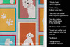 Lots of White Standard Poodle Kitchen Towel Dish Cloths product image at NuMercy 5