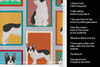 Lots of Black and White French Bulldog Kitchen Towel Dish Cloths product image at NuMercy 5