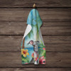 Italian Greyhound Luau Kitchen Towel Dish Cloths product image at NuMercy 4