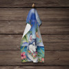 Siberian Husky Luau Kitchen Towel Dish Cloths product image at NuMercy 4