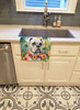 White Boxer Luau Kitchen Towel Dish Cloths DAC6387 product image at NuMercy 2