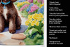 Chocolate Poodle Spring Path Kitchen Towel Dish Cloths DAC6695 product image at NuMercy 5